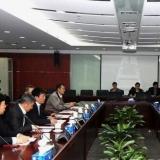 集团总经理冷俊走访中国电建集团公司