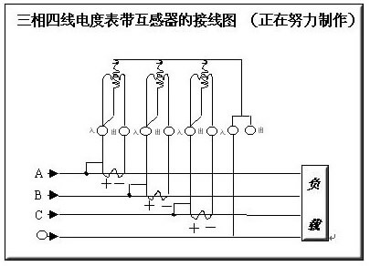 三相电表互感器接法 三相四线电表接线图