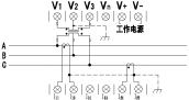 威胜电度表DSSD332-1C接线图