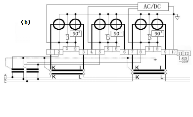 三相三线主端子接线图