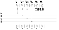 威胜DDSD332-1V(三相三线)/DTSD342-1V(三相四线)数显仪表接线图