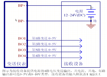 DSSD332/DTSD342-1D变送模块接线图