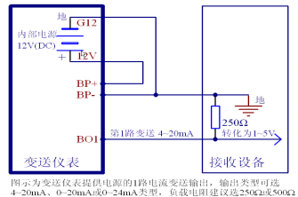 DSSD332/DTSD342-1D变送模块接线图