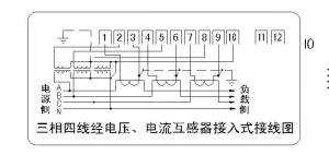 )DTSY341-MD4互感器接入式接线图