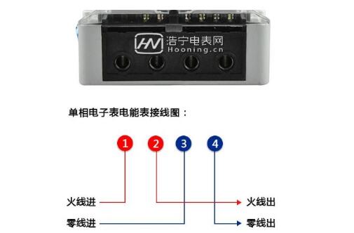 预付费电表接线图