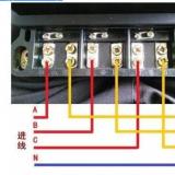 三相电表接线图片