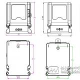 长沙威胜单相电表DDS102尺寸及使用说明