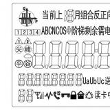 智能电表屏显图标说明