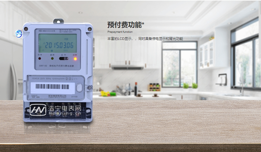 长沙威胜DDSY102-K1单相电子式预付费电能表